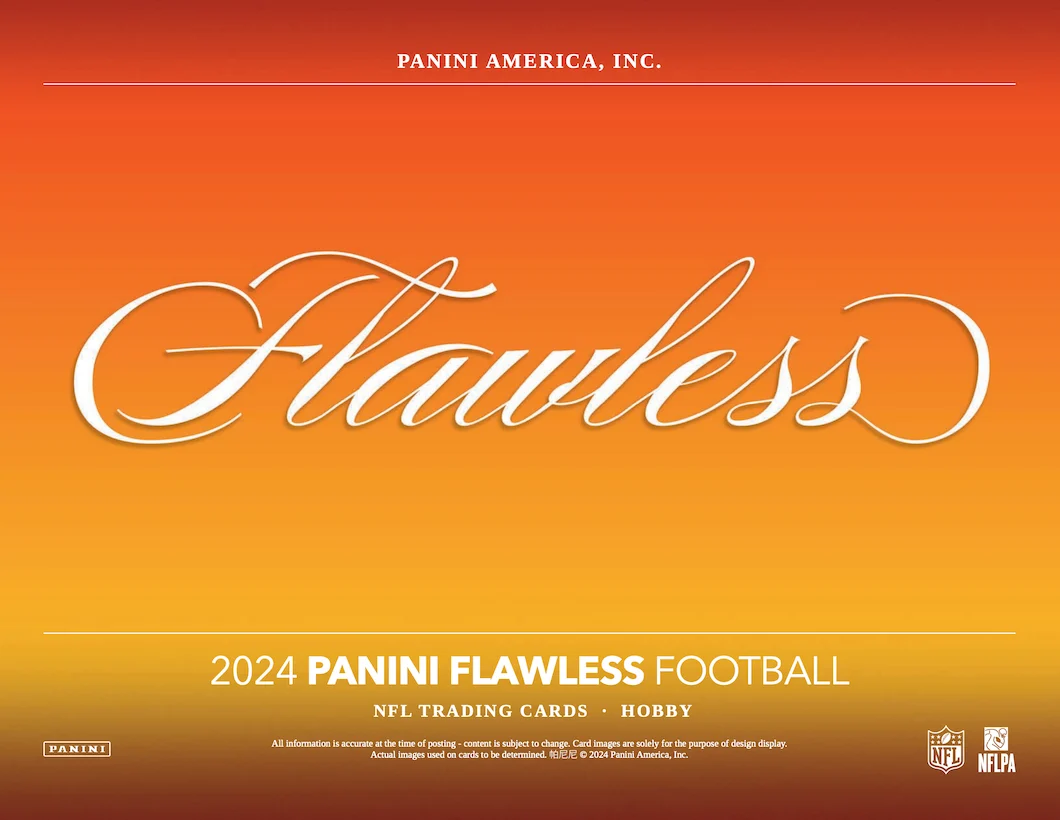 2024 Panini Flawless Football Hobby 1 Box Break #32 - RANDOM LEFT SIDE SERIAL #S (25 SPOTS)