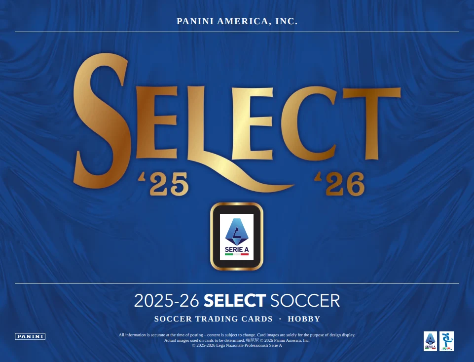 2025/26 Panini Select Serie A Soccer Hobby Box