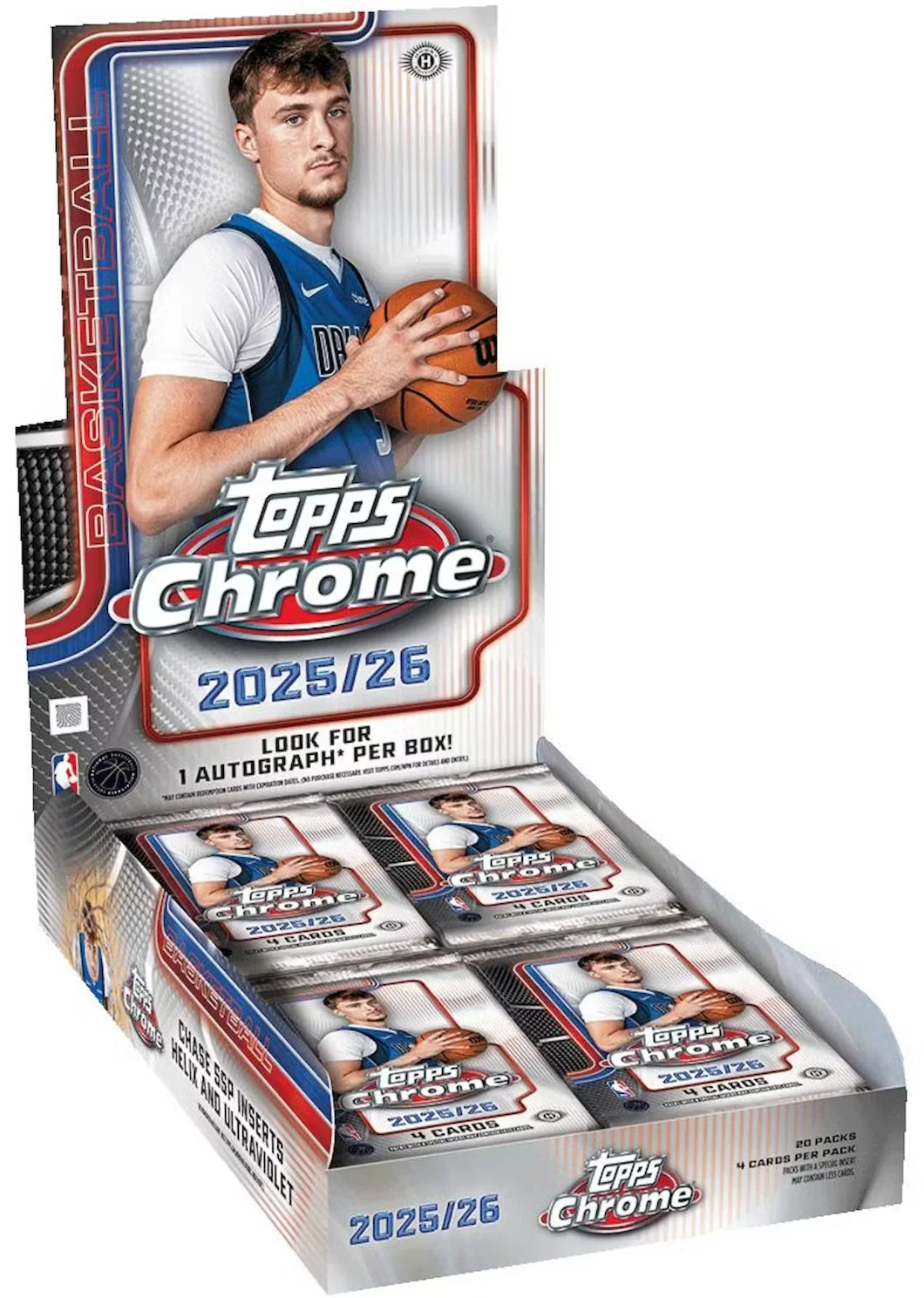 2025/26 Topps Chrome Basketball Hobby 12 Box Case Break #23 - RANDOM TEAMS