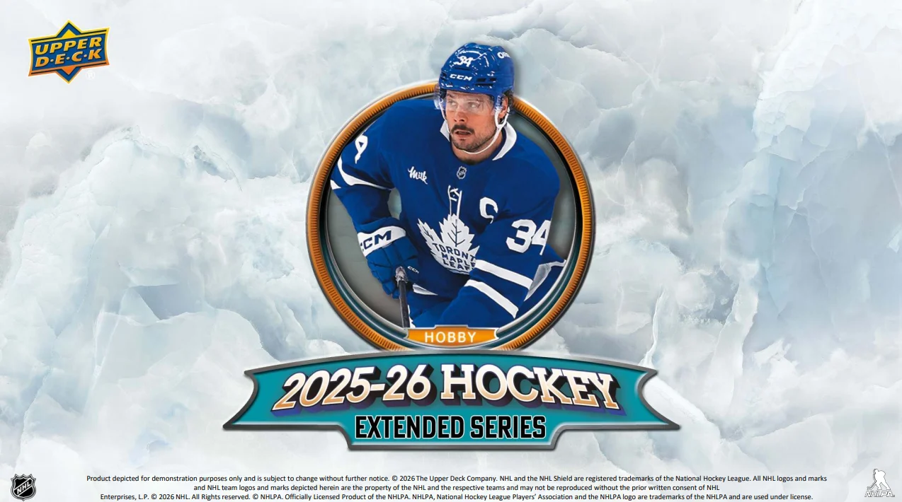 2025/26 Upper Deck Extended Series Hockey Hobby 6 Box Break #5 - RANDOM TEAMS