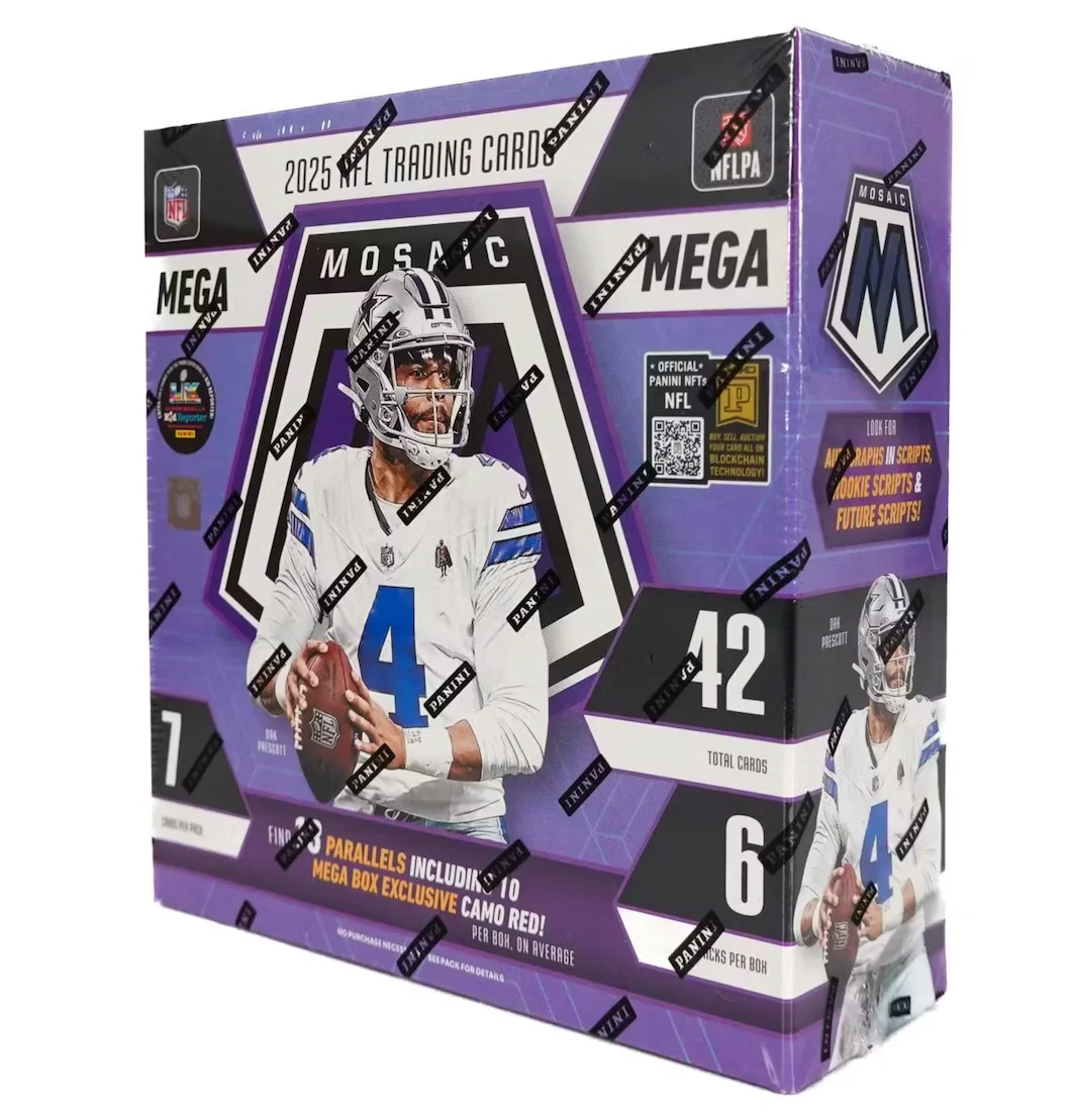 2025 Panini Mosaic Football Hobby Mega 10 Box Break #1 - RANDOM TEAMS