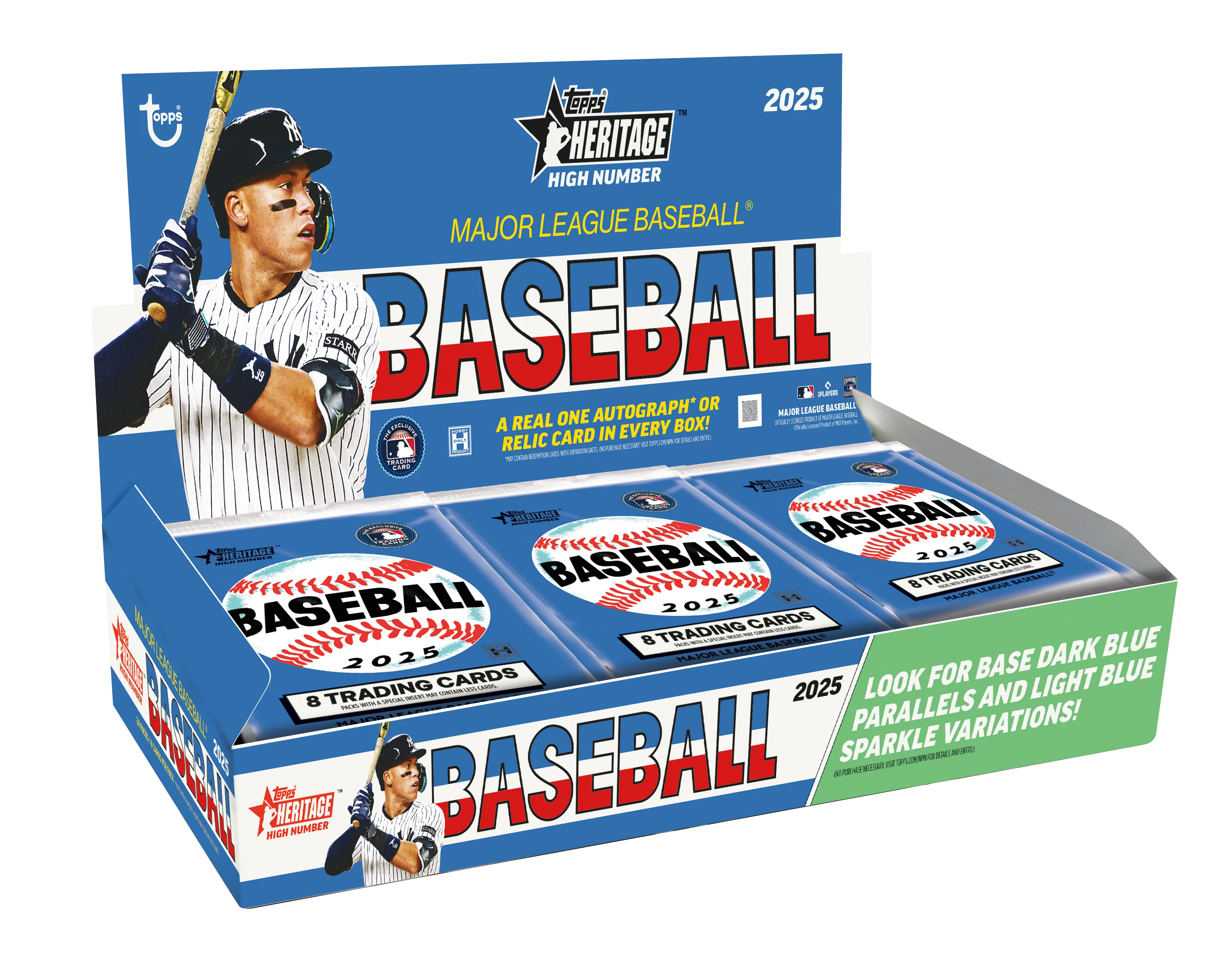 2025 Topps Heritage High Number Baseball Hobby 12 Box Case Break #4 - PICK YOUR TEAM