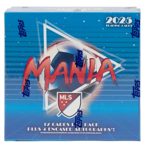 2025 Topps MLS Chrome Soccer Mania 5 Box Case Break #1 - RANDOM TEAMS