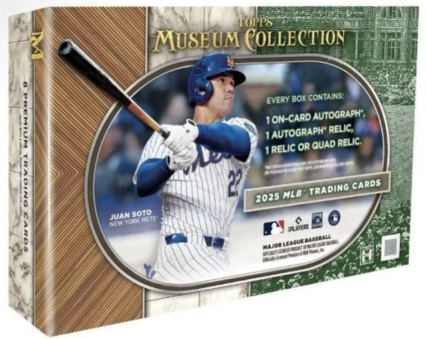 ON THE FLY - 2025 Topps Museum Collection Baseball Hobby 4 Box Break #5 - RANDOM DIVISIONS