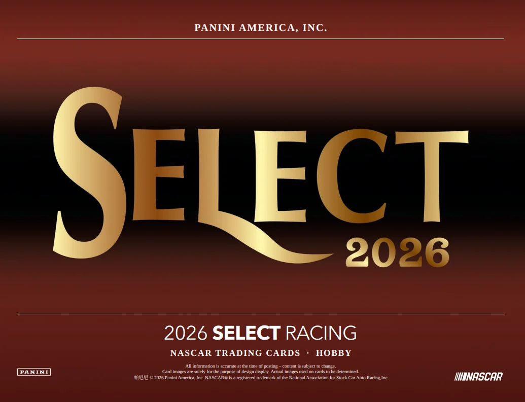 2026 Panini Select Racing Hobby Box