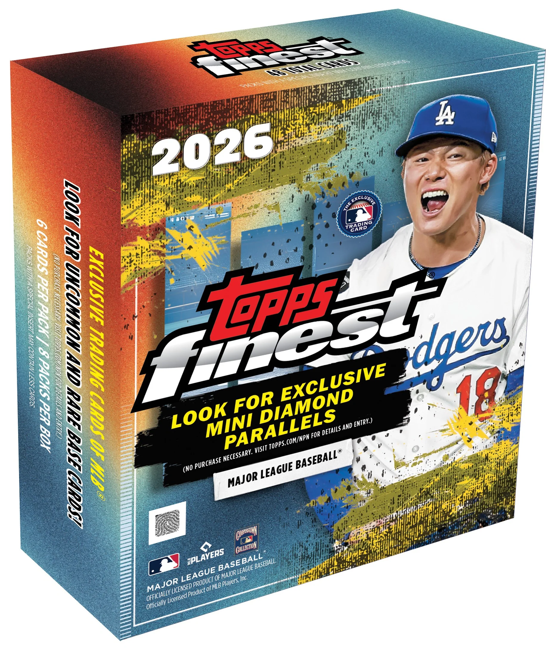 2026 Topps Finest Baseball Mega Box