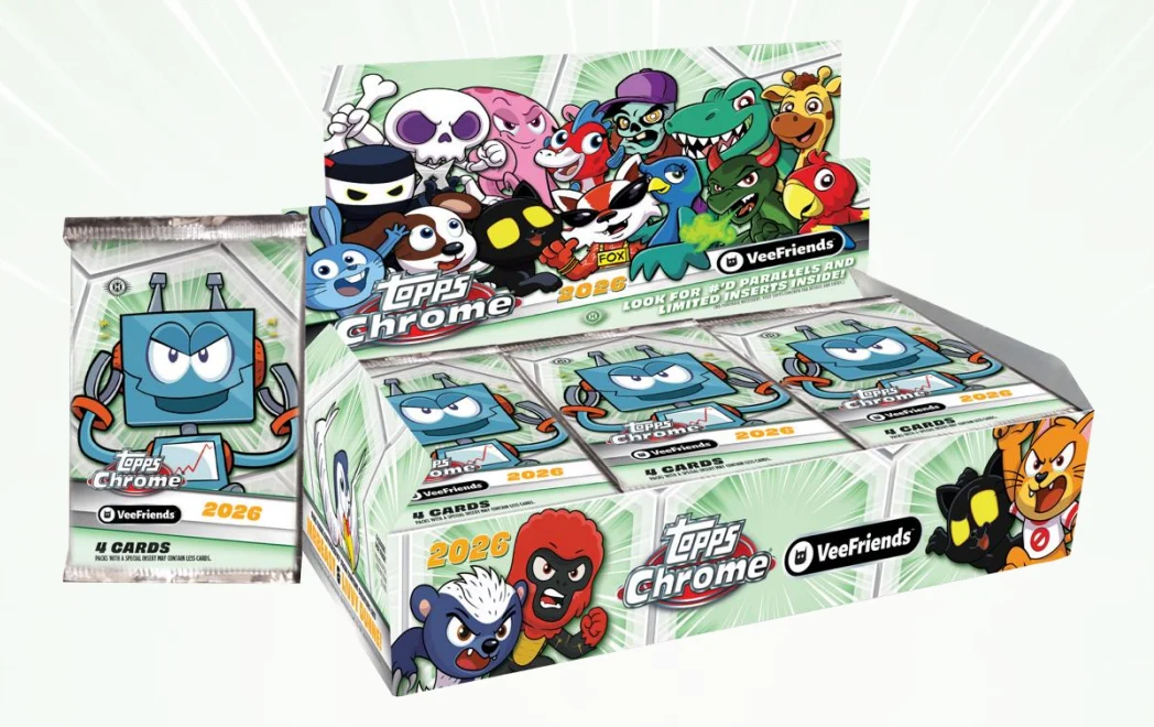 2026 Topps VeeFriends Chrome Hobby Box