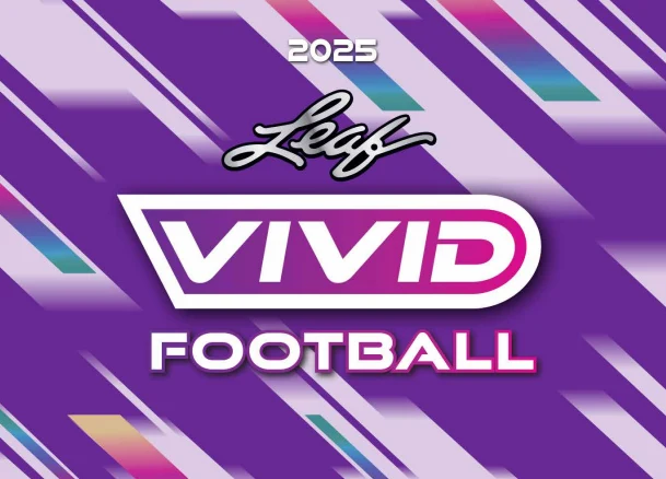 ON THE FLY - 2025 Leaf Vivid Football Hobby 6 Box Break #1 - RANDOM DIVISIONS